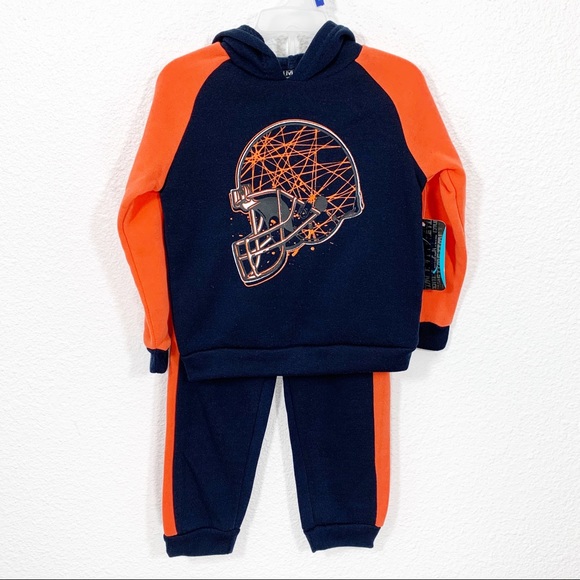 Crunch Time Other - Crunch Time Boys Football 2 pc Hoodie Jogger Set